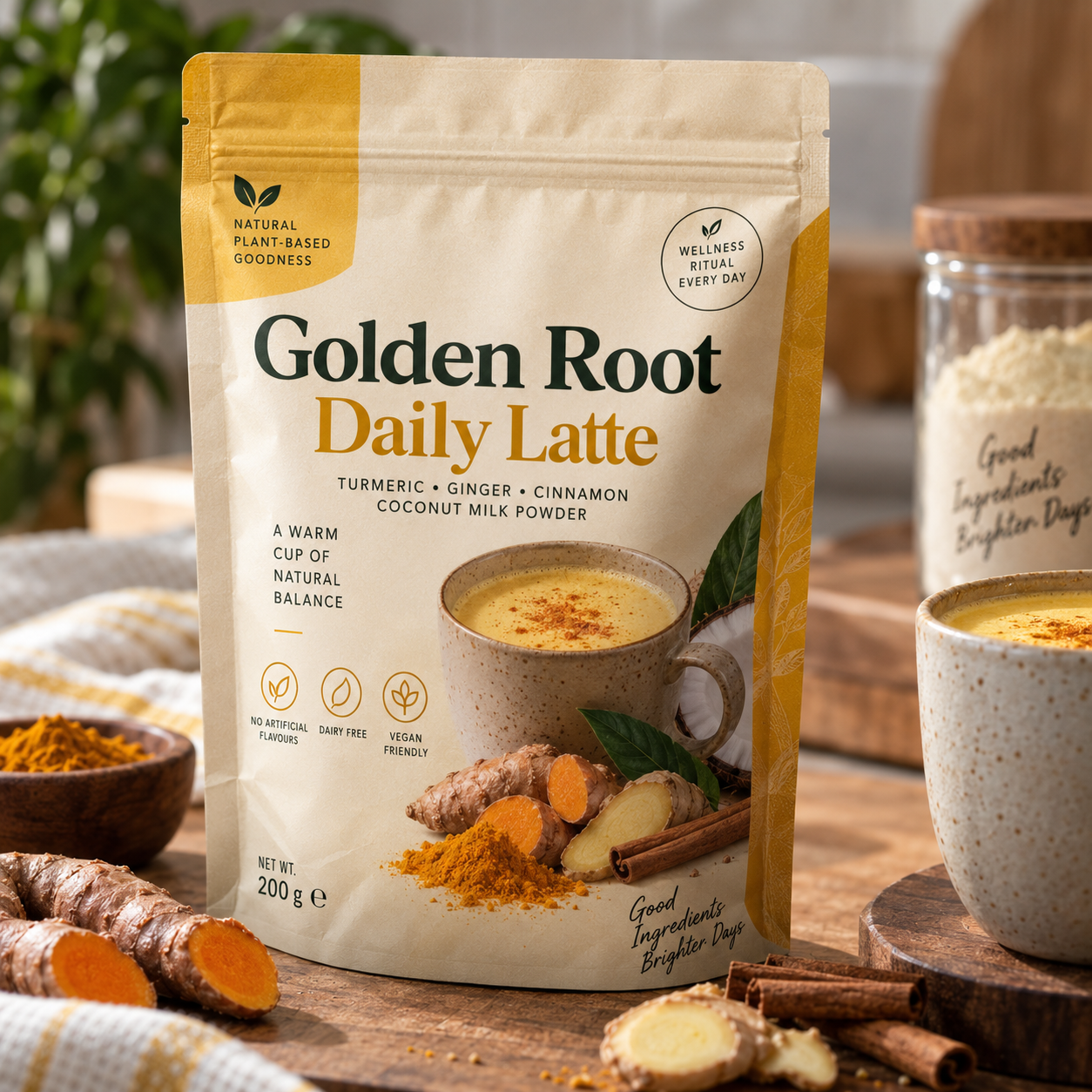 Golden Root Daily Latte