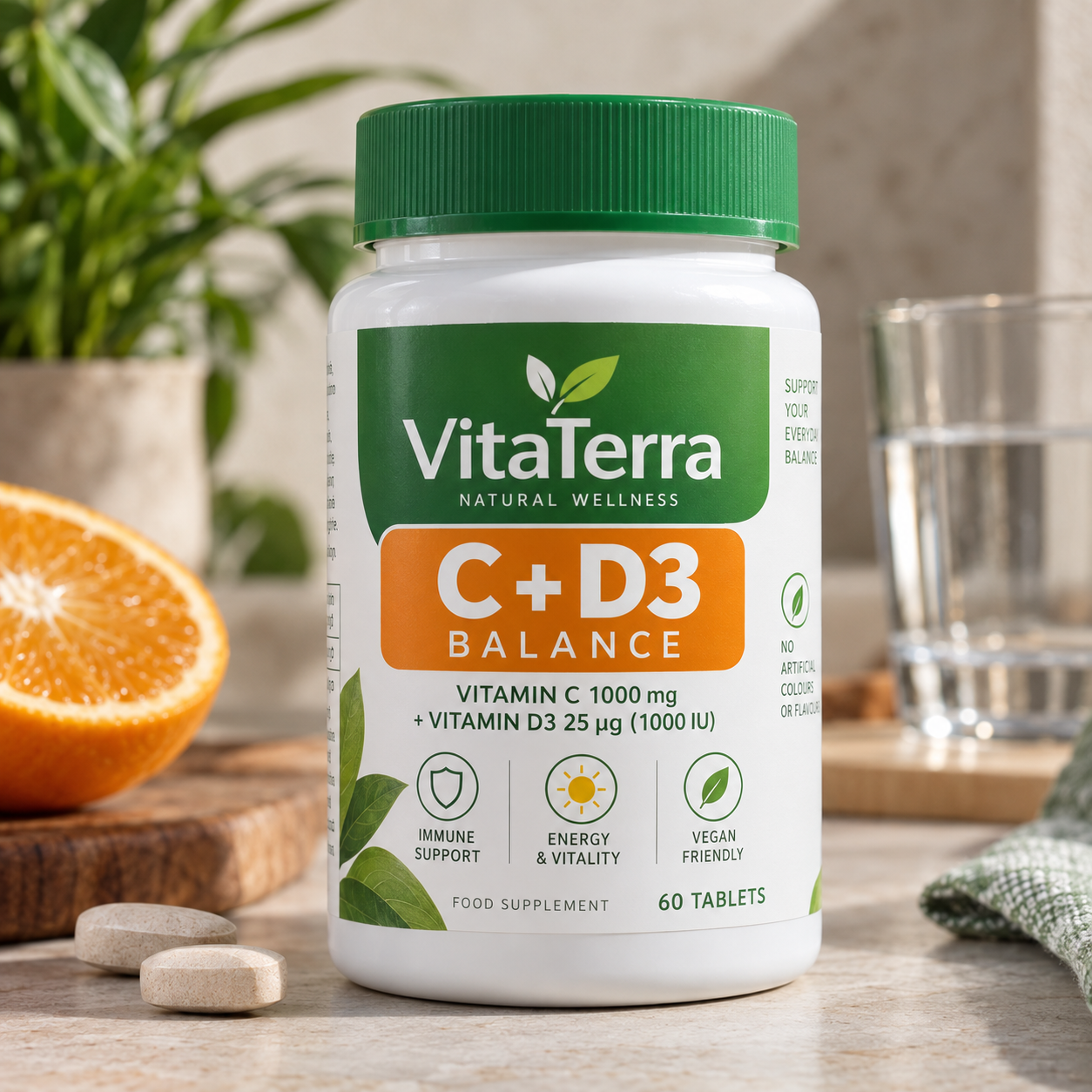 VitaTerra C + D3 Balance